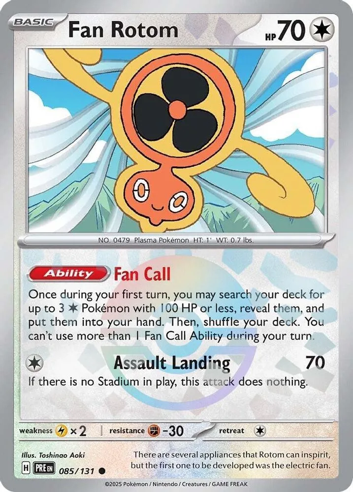 Fan Rotom (Poke Ball Pattern)