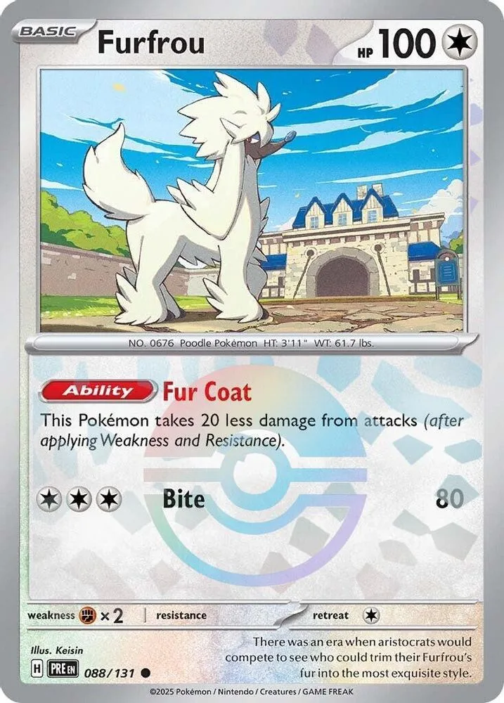 Furfrou (Poke Ball Pattern)