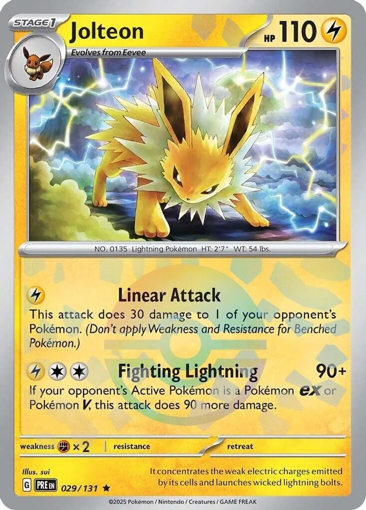 Jolteon (Poke Ball Pattern)