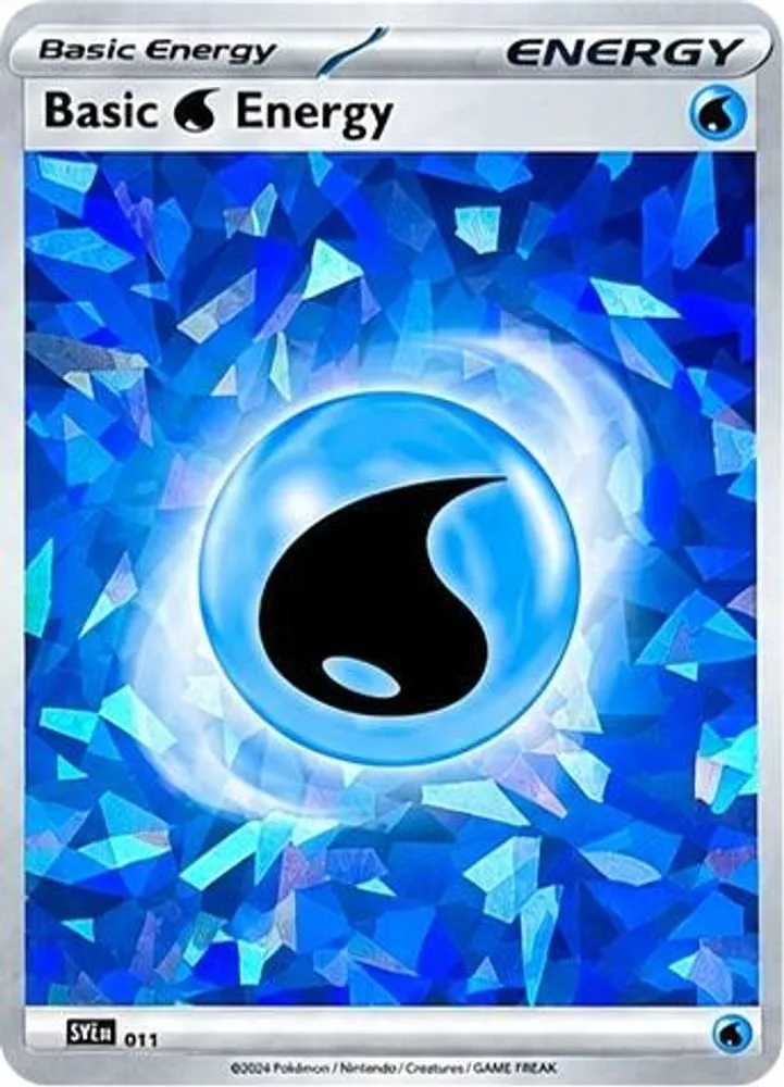 Basic Water Energy (Cracked Ice Holo)