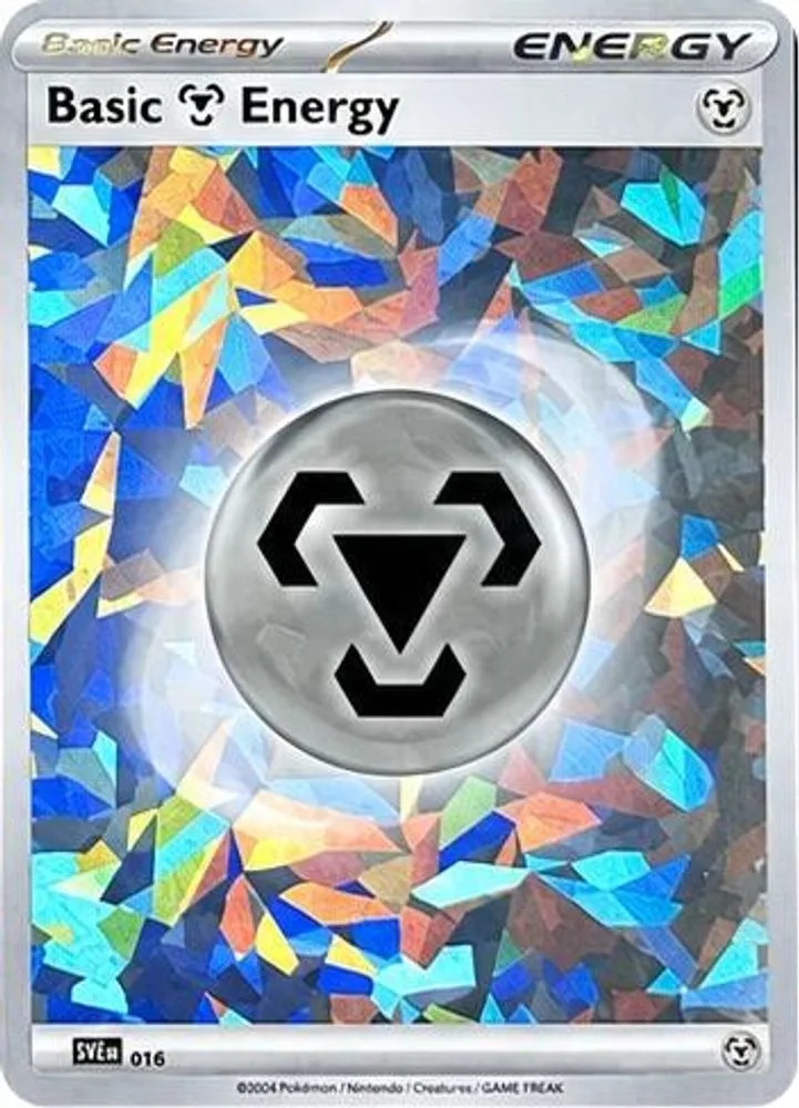 Basic Metal Energy (Cracked Ice Holo)