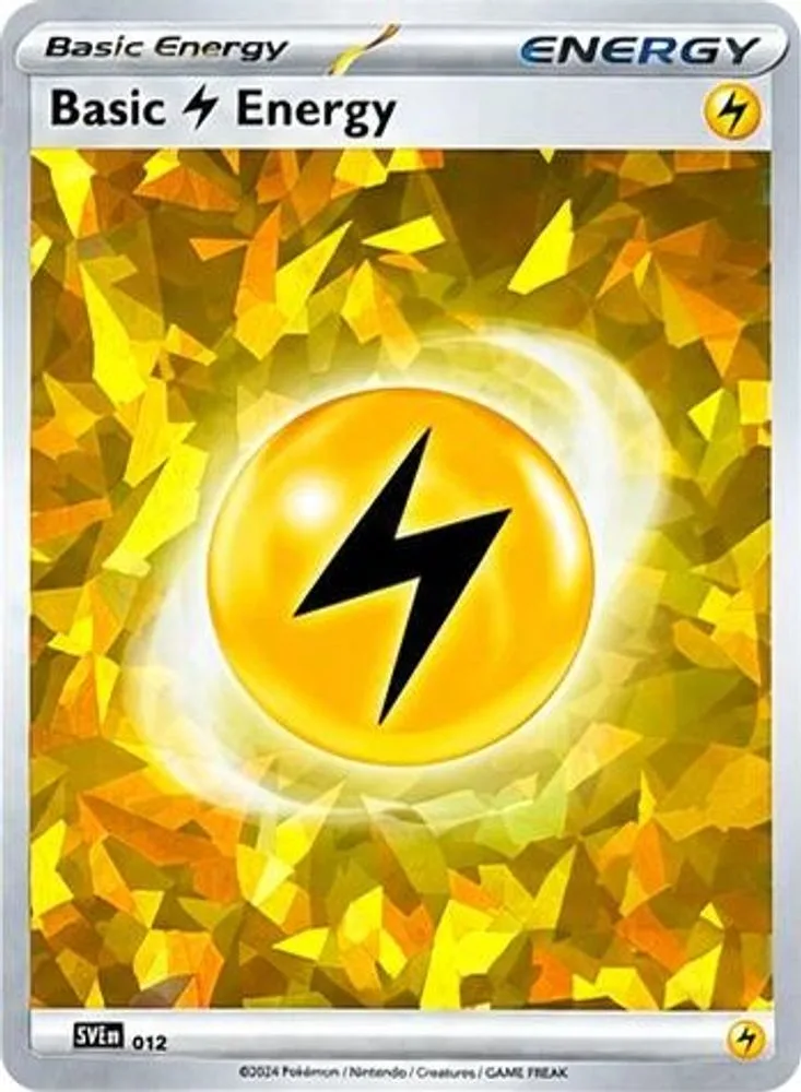 Basic Lightning Energy (Cracked Ice Holo)