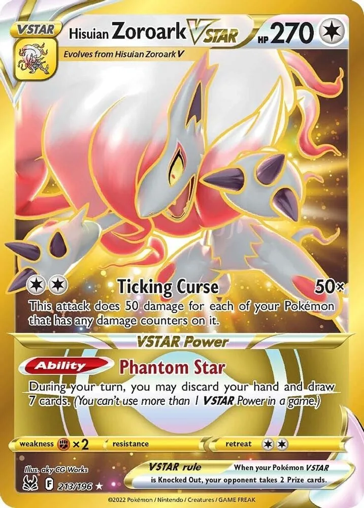 Hisuian Zoroark VSTAR (Secret)