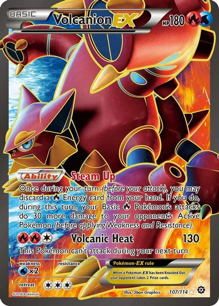 Volcanion EX (Full Art)