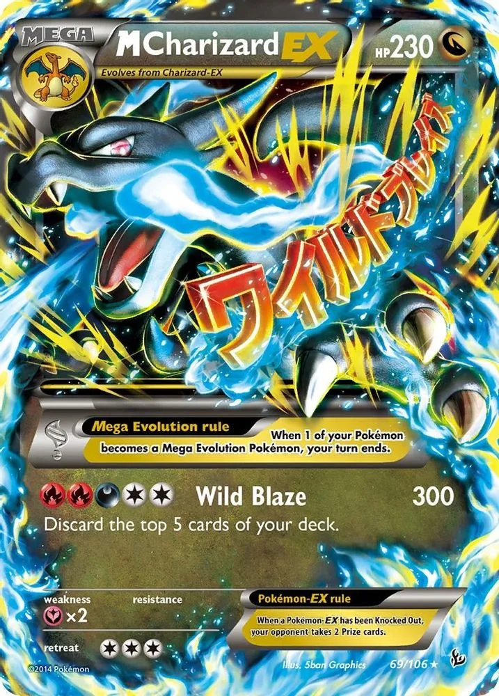 M Charizard EX (X)