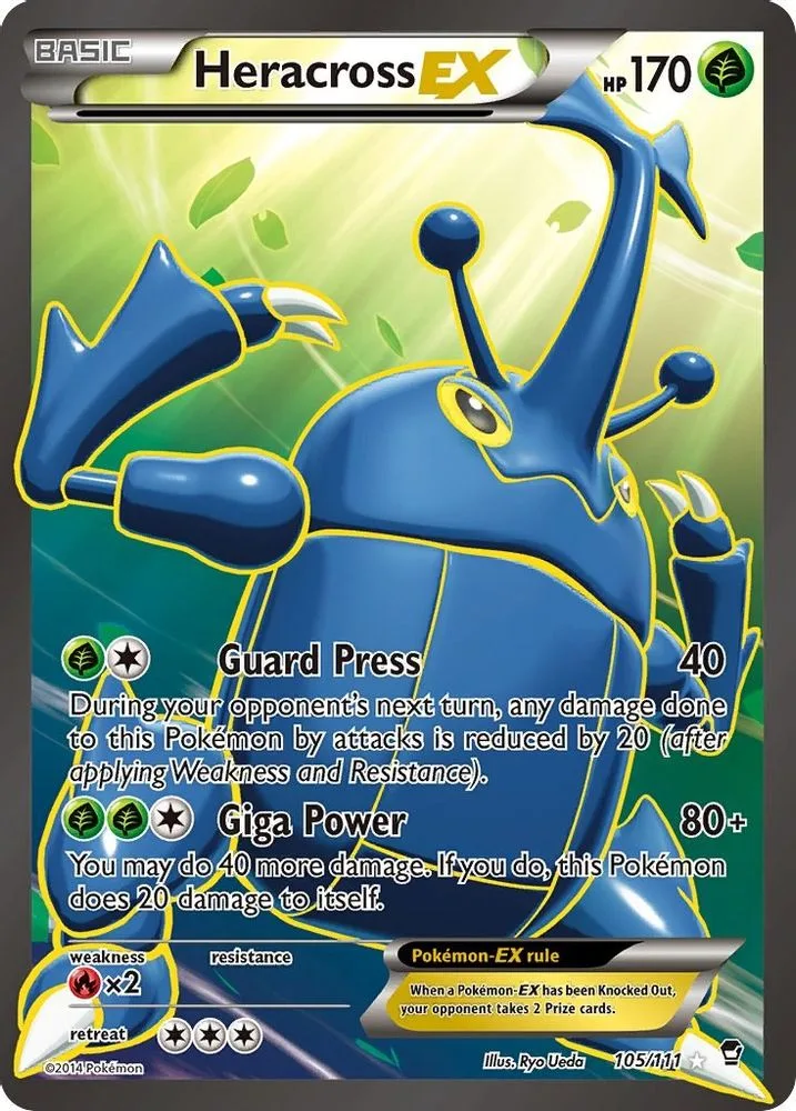 Heracross EX (105 Full Art)