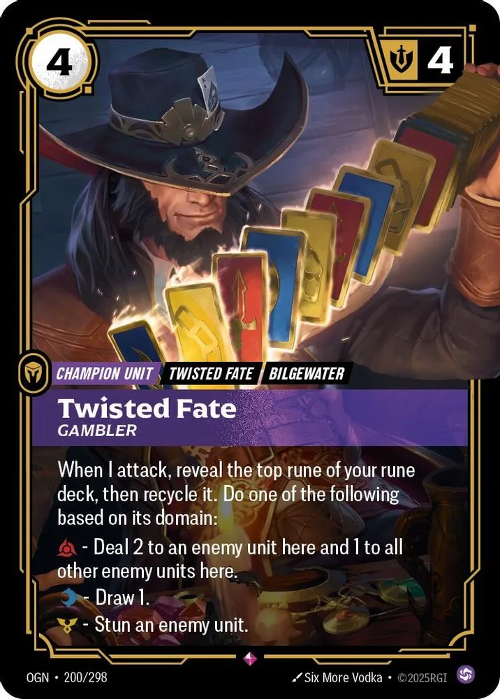 Twisted Fate - Gambler