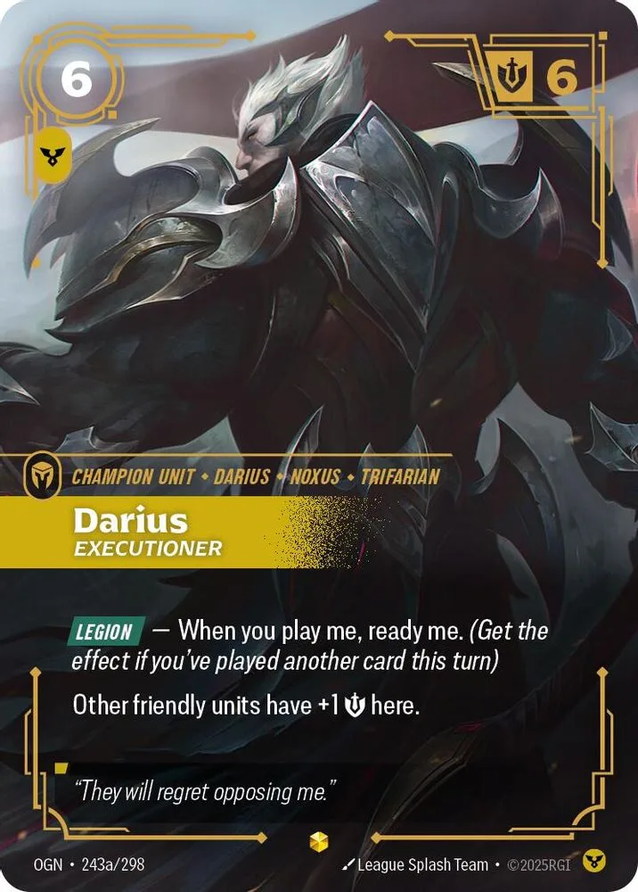 Darius - Executioner (Alternate Art)