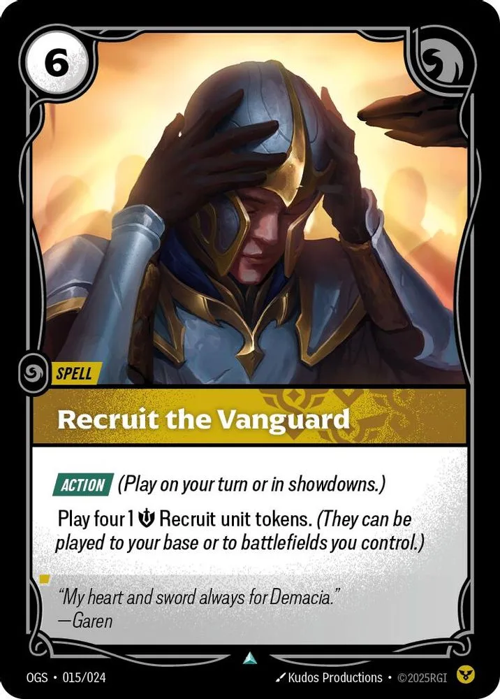 Recruit the Vanguard