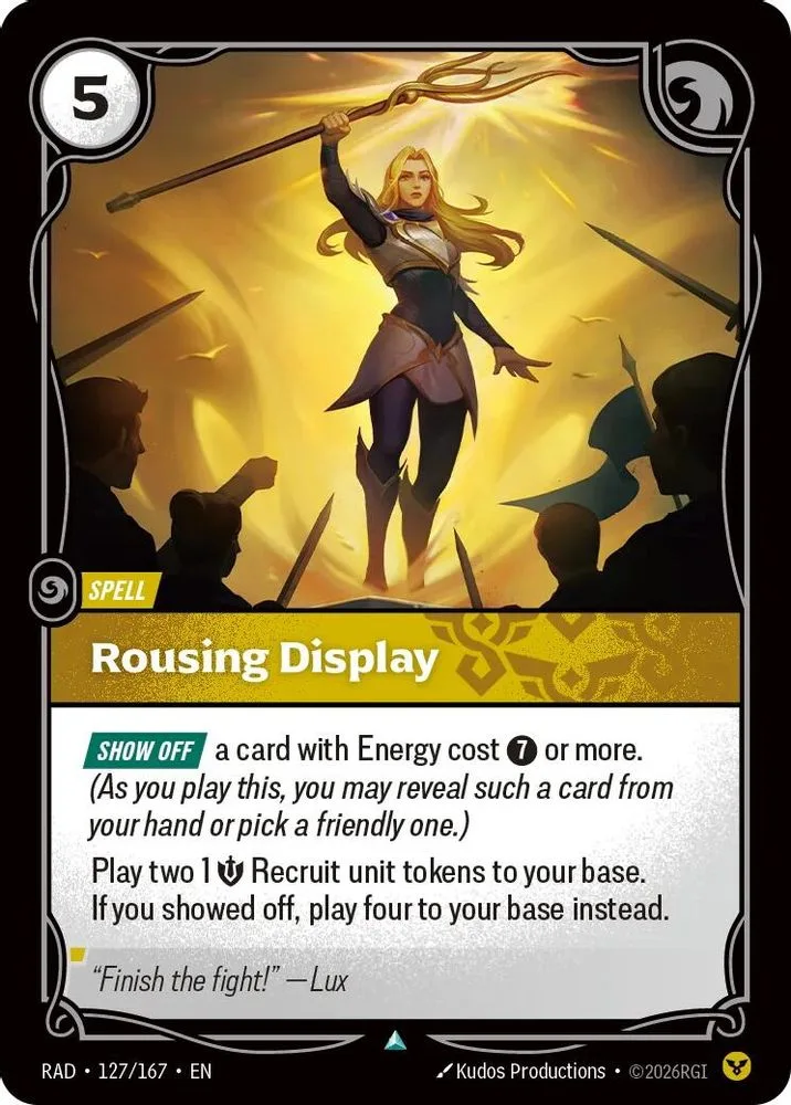 Rousing Display