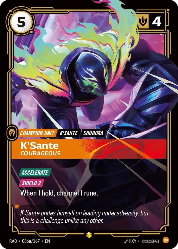 K'Sante, Courageous (Alternate Art)
