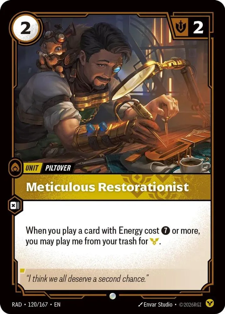 Meticulous Restorationist