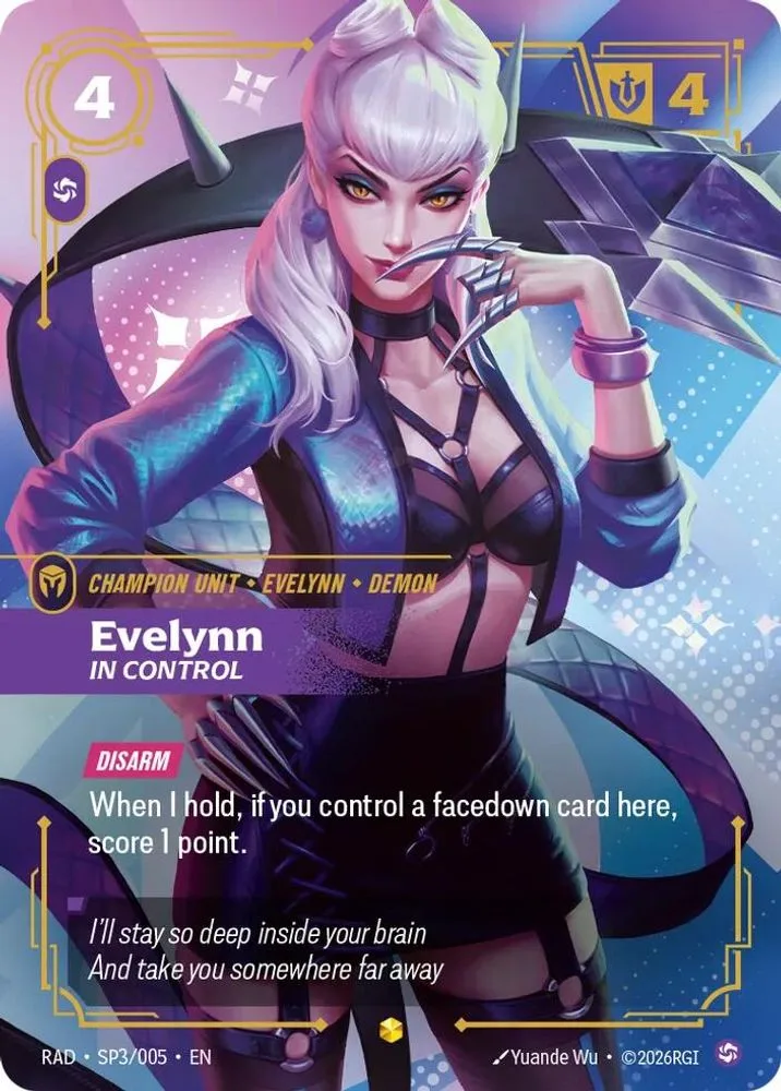 Evelynn, In Control (K/DA Special Art Card) (SP)