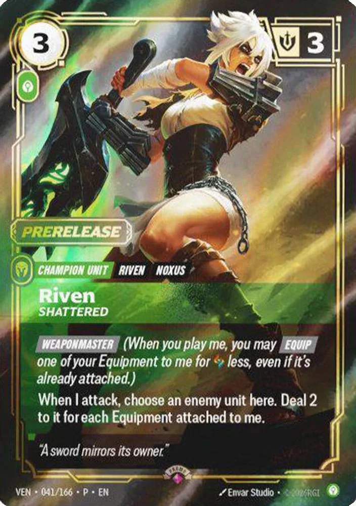 Riven, Shattered (Organized Play Promotional)
