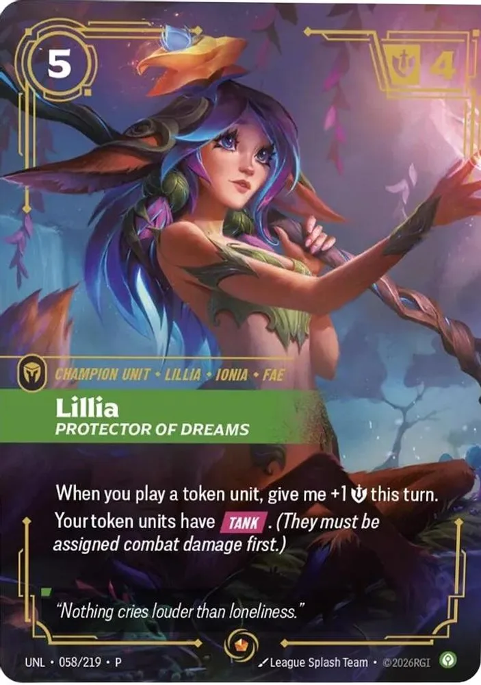 Lillia, Protector of Dreams (Organized Play Promotional · Lillia, Protector of Dreams)