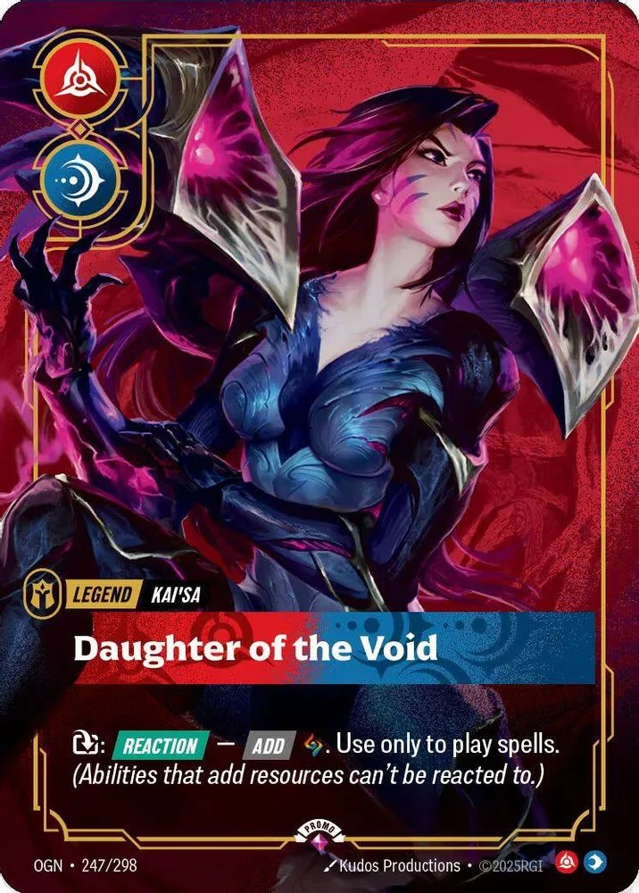 Kai'Sa, Daughter of the Void (Organized Play Promotional · Metal · Best Of)