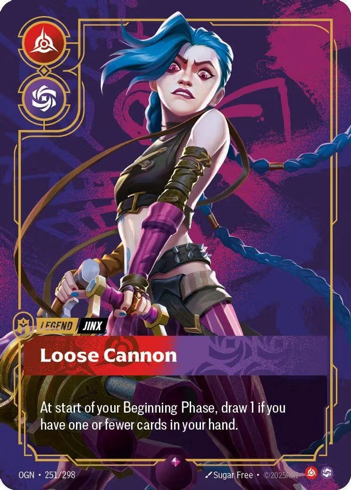 Jinx, Loose Cannon (Organized Play Promotional · Metal · Best Of)