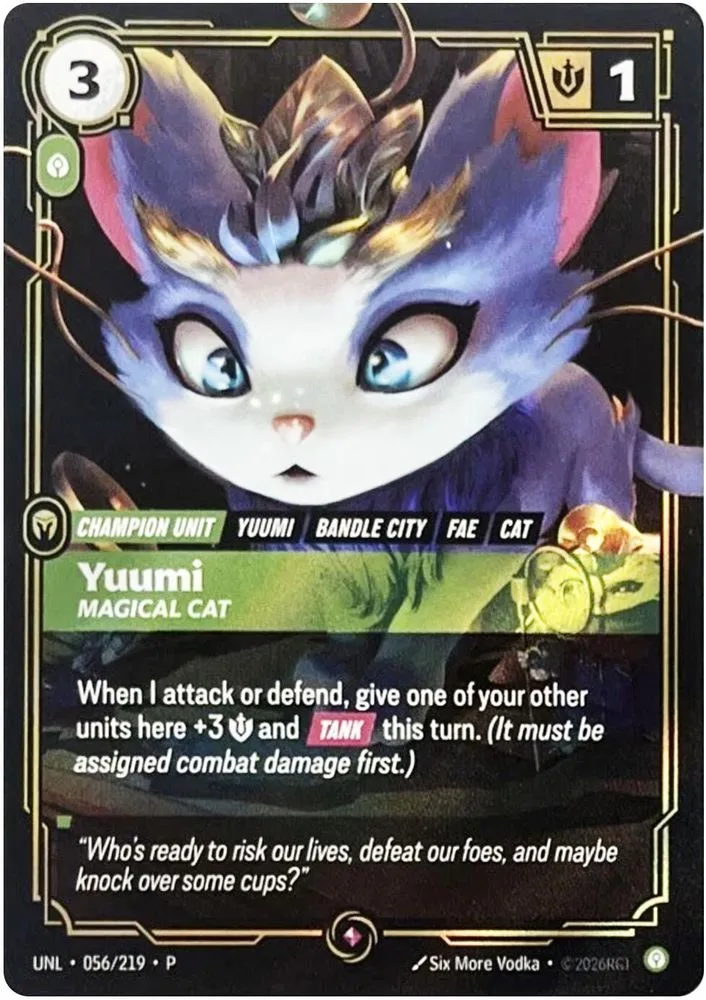 Yuumi, Magical Cat (Organized Play Promotional)
