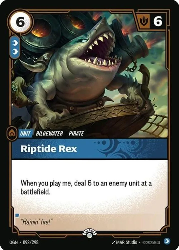 Riptide Rex (Organized Play Promotional)