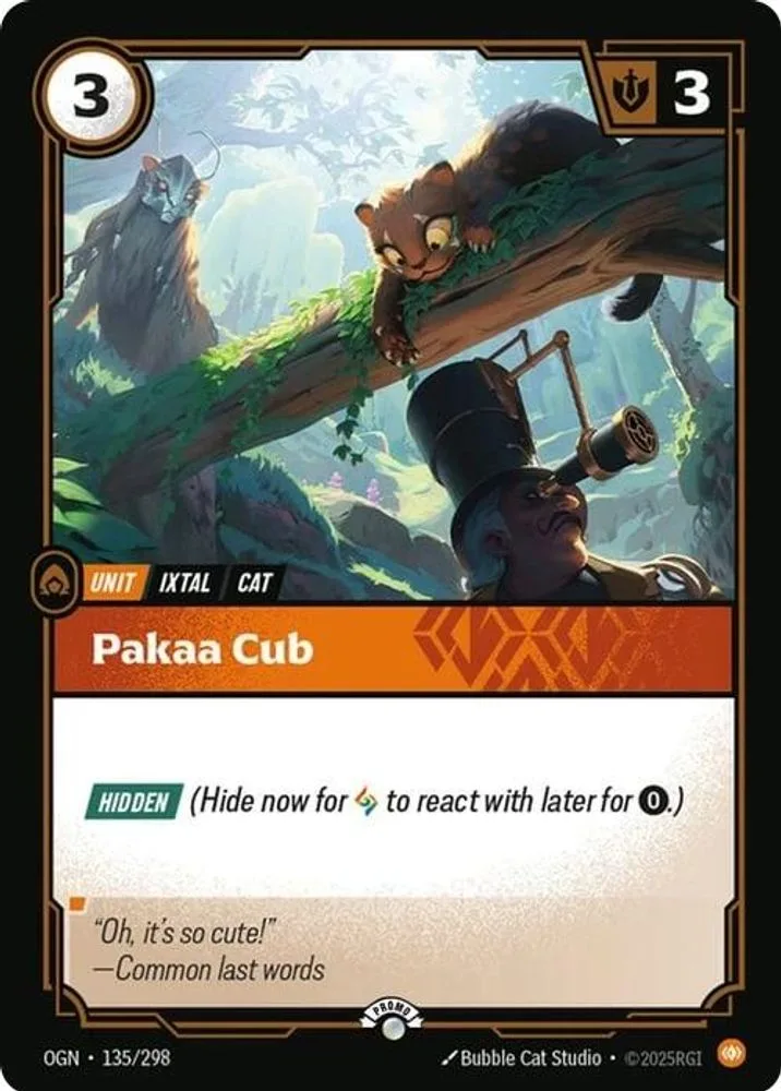 Pakaa Cub (Organized Play Promotional)