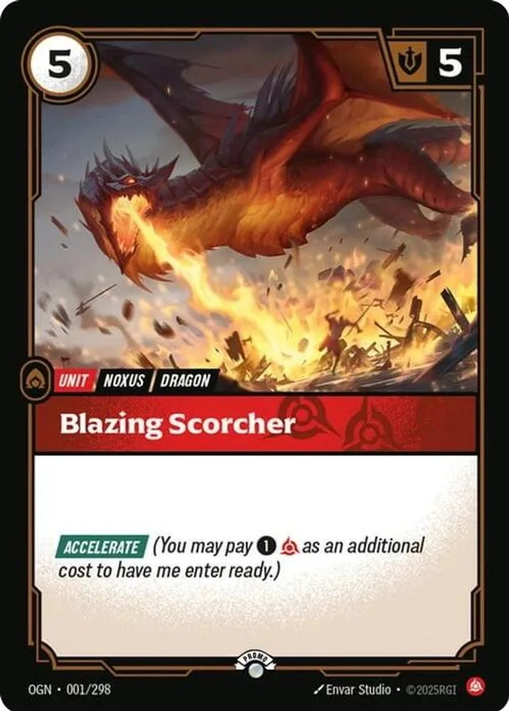 Blazing Scorcher (Organized Play Promotional)