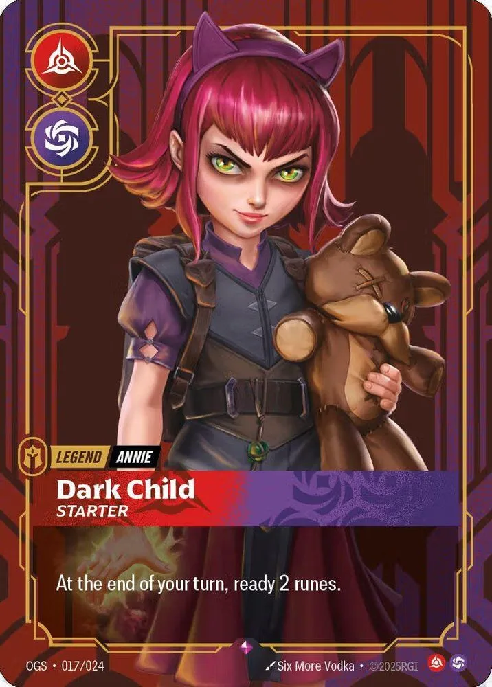 Annie, Dark Child (Organized Play Promotional · Metal · Best Of)