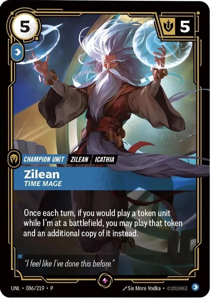 Zilean, Time Mage (Organized Play Promotional · Zilean, Time Mage)