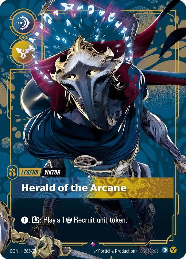 Viktor, Herald of the Arcane (Organized Play Promotional · Metal · Best Of)