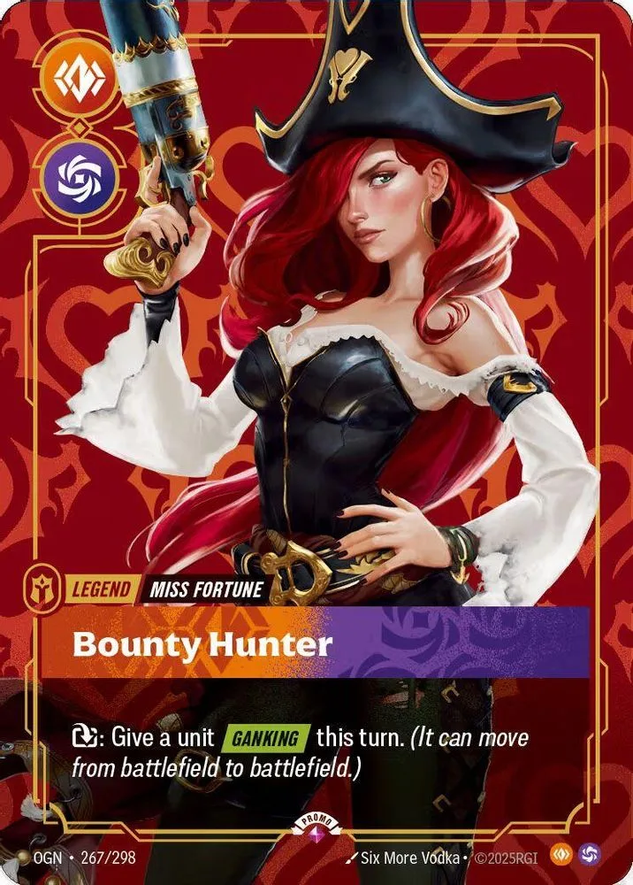 Miss Fortune, Bounty Hunter (Organized Play Promotional · Metal · Best Of)