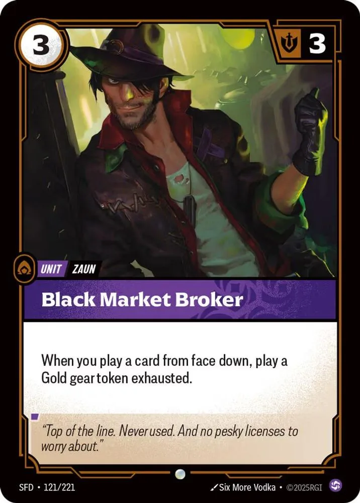 Black Market Broker
