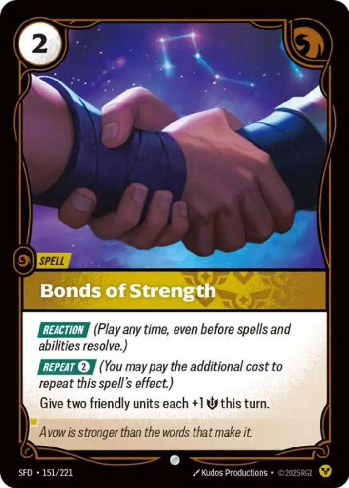 Bonds of Strength