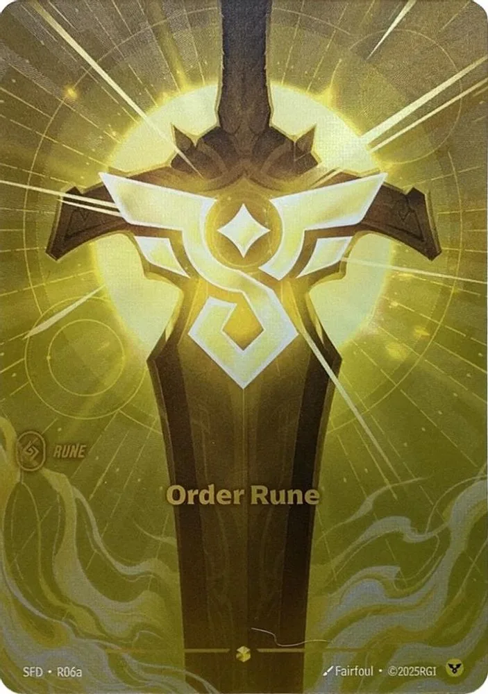 Order Rune