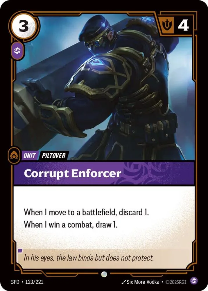 Corrupt Enforcer
