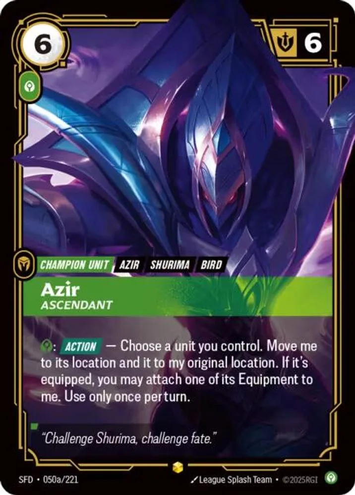 Azir - Ascendant (Alternate Art)