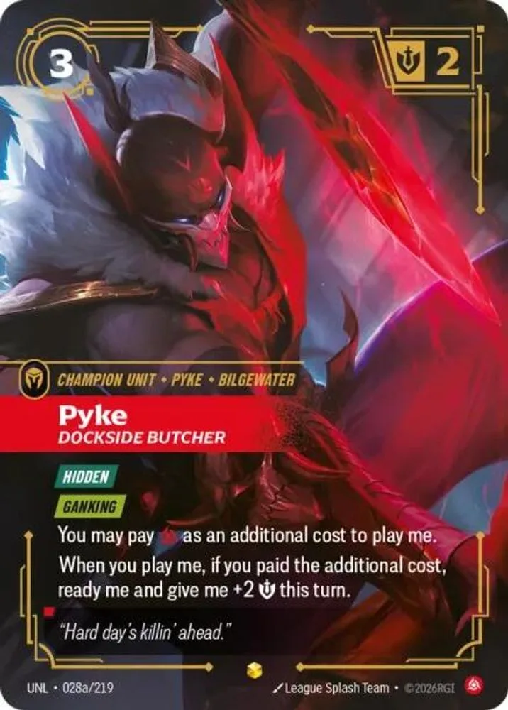 Pyke - Dockside Butcher (Alternate Art)