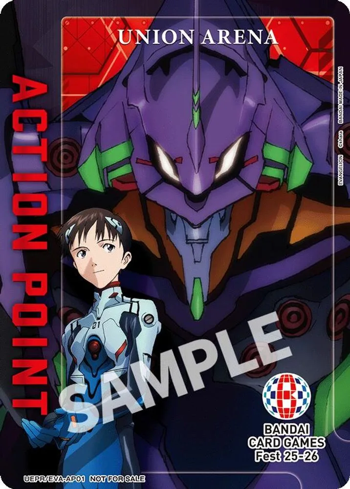 Action Point Card (Evangelion: New Theatrical Edition · Bandai Card Games Fest 25-26)