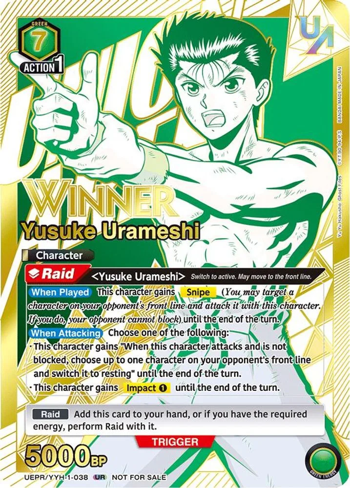 Yusuke Urameshi (Winner)