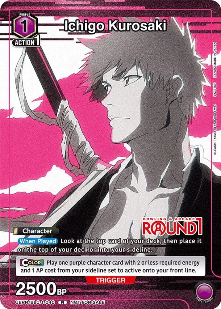 Ichigo Kurosaki (Round1 Bowling & Arcade)