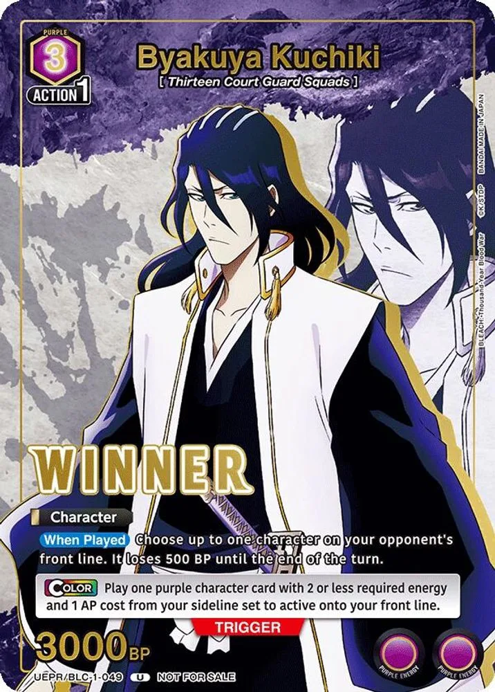 Byakuya Kuchiki (Winner)