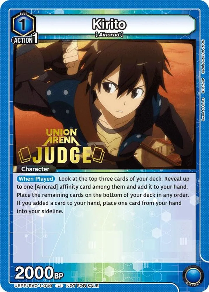 Kirito (Judge Pack)