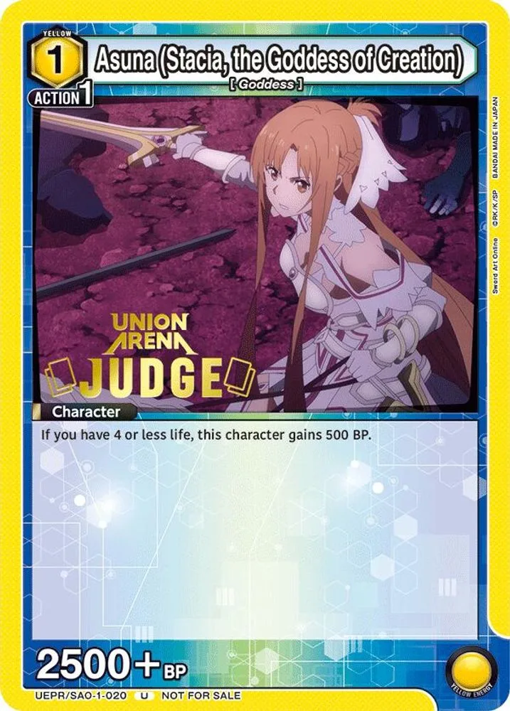 Asuna (Stacia, the Goddess of Creation) (Judge Pack)