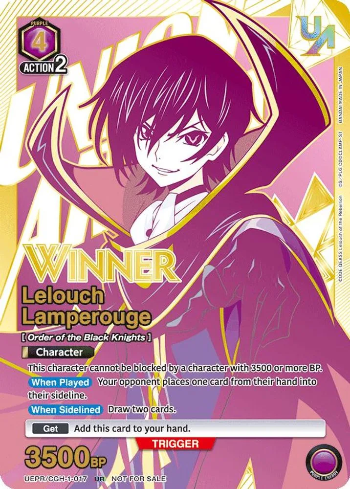Lelouch Lamperouge (Winner)