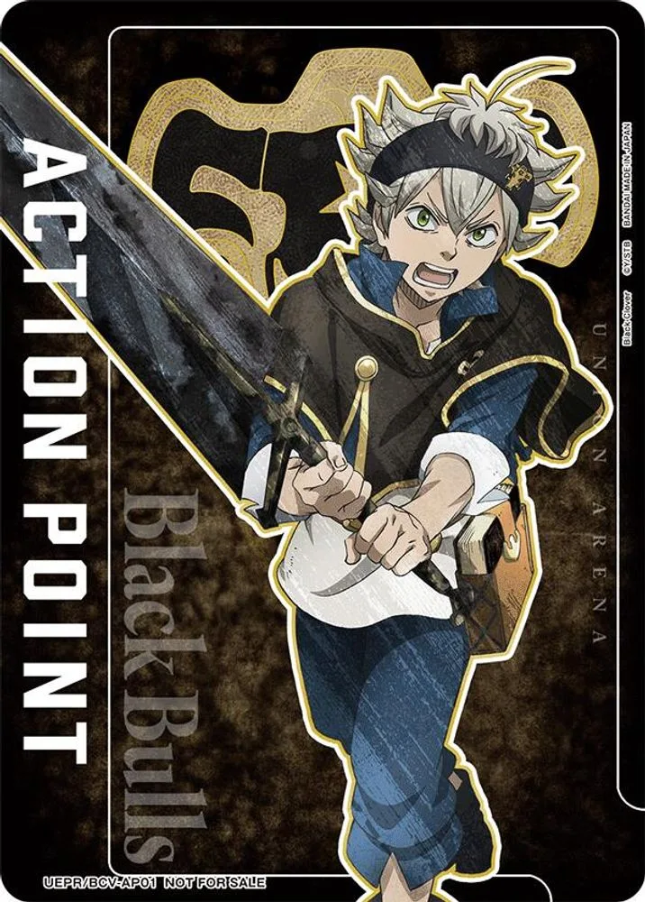 Action Point Card (Black Clover)
