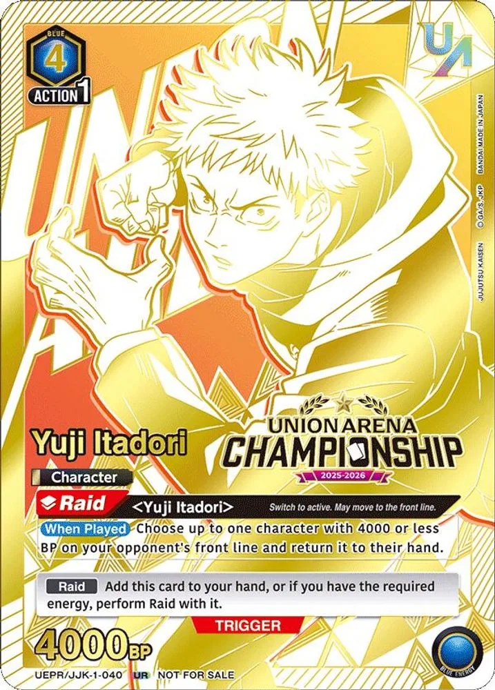 Yuji Itadori (Regionals 25-26)