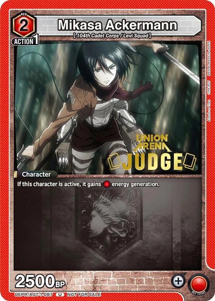 Mikasa Ackermann (Judge Pack)