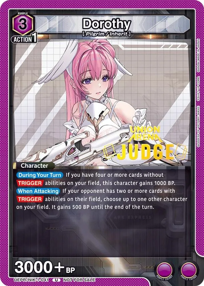 Dorothy (Judge Pack)