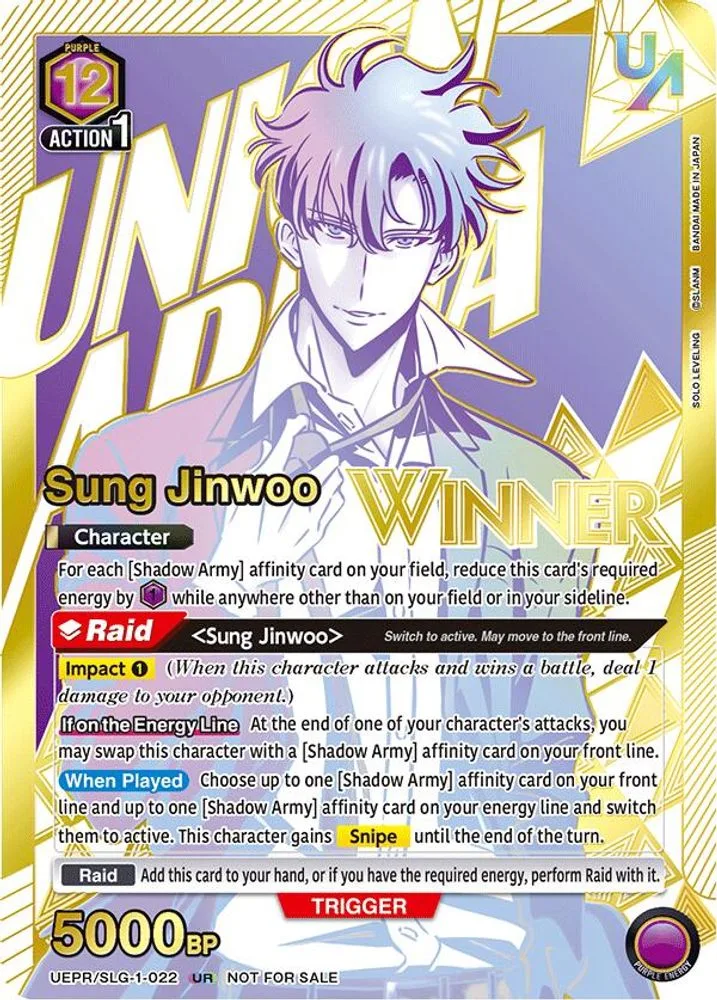 Sung Jinwoo (UR · Winner)