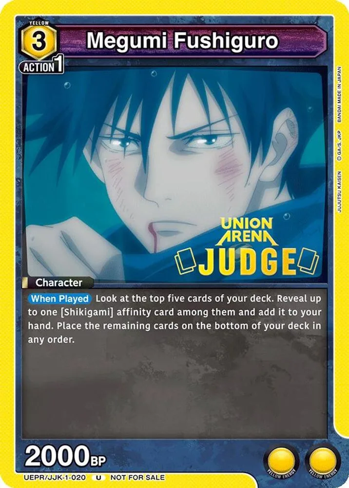 Megumi Fushiguro (Judge Pack)
