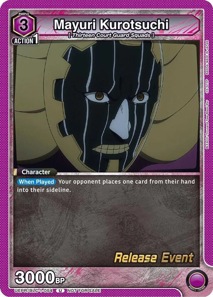 Mayuri Kurotsuchi (Release Event)