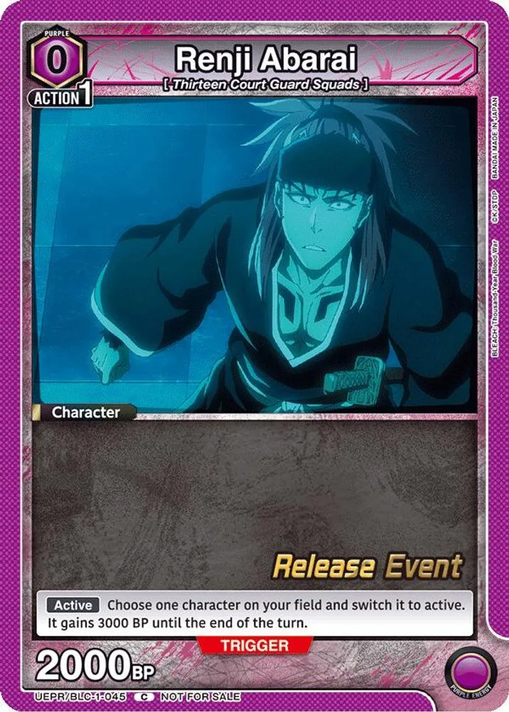 Renji Abarai (Release Event)